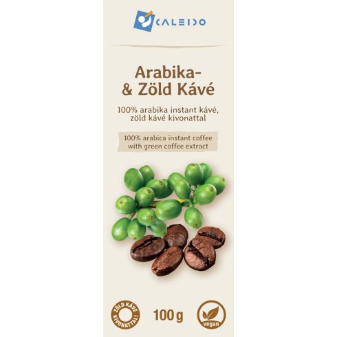 Caleido Arabika- és Zöld kávé g - BioMenü