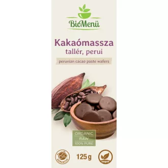 BioMenü BIO KAKAÓMASSZA tallér perui 125 g termékkép