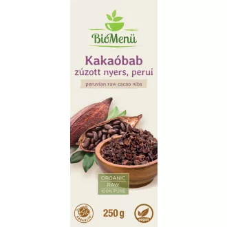 BioMenü BIO KAKAÓBAB zúzott nyers perui 250 g termékkép