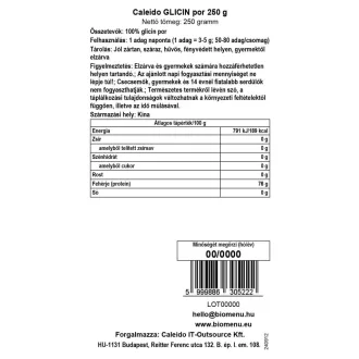 Caleido GLICIN por 250 g termékkép