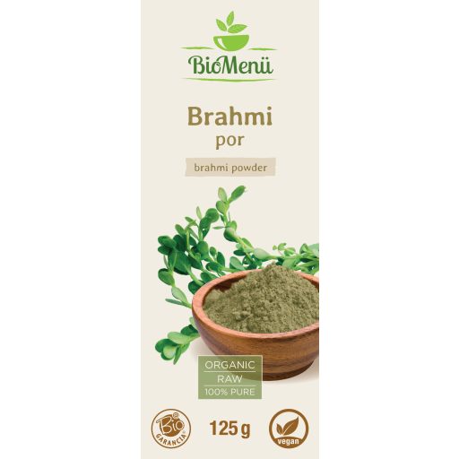BioMenü BIO BRAHMI por 125 g címke