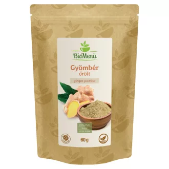 BioMenü BIO GYÖMBÉR őrölt 60 g termékkép