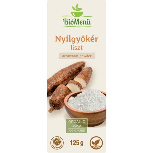 BioMenü BIO NYÍLGYÖKÉRLISZT 125 g címke