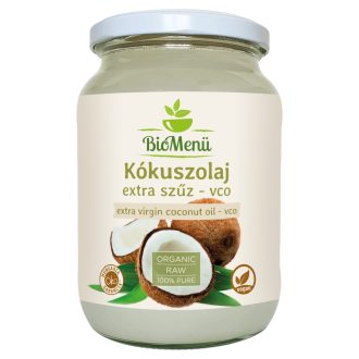 BioMenü BIO KÓKUSZOLAJ extra szűz vco 500 ml termékkép