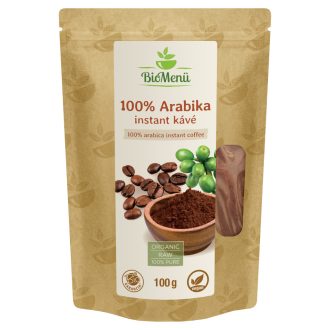 BioMenü BIO 100% Arabika instant kávé 100 g termékkép