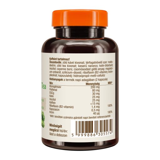 Caleido GreenSlim Zöld Kávé és Zöld Tea kapszula 60 db termékkép bal