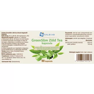 Caleido GreenSlim Zöld Tea kapszula 90 db termékkép
