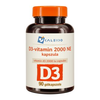 Caleido D3-VITAMIN 2000 NE gélkapszula 90 db termékkép