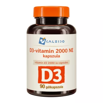 Caleido D3-VITAMIN 2000 NE gélkapszula 90 db termékkép