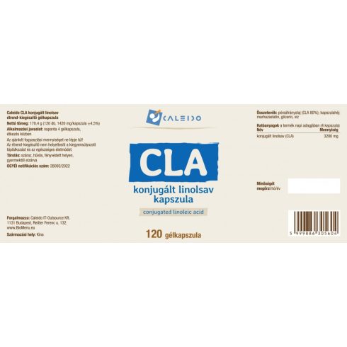 Caleido CLA gélkapszula 120 db