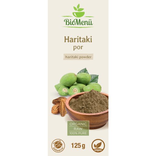 BioMenü BIO HARITAKI por 125 g címke