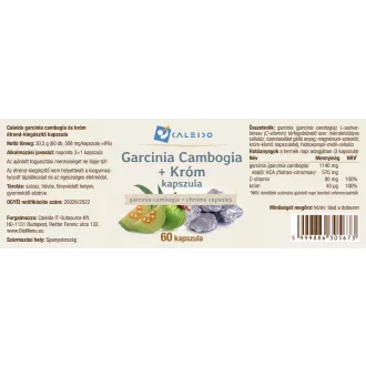 Caleido GARCINIA CAMBOGIA + KRÓM kapszula 60 db termékkép
