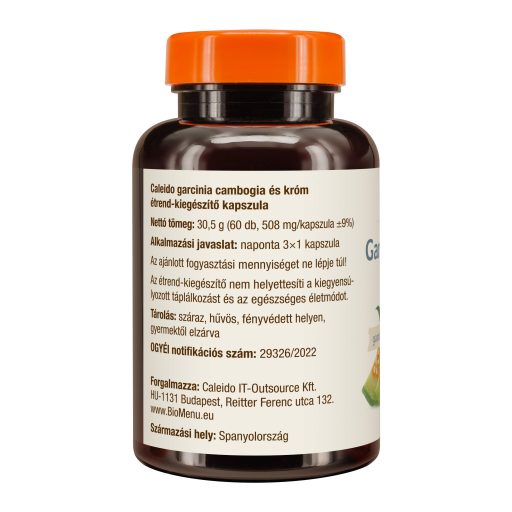 Caleido GARCINIA CAMBOGIA + KRÓM kapszula 60 db termékkép bal