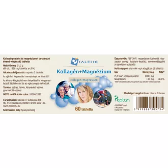 Caleido KOLLAGÉN + MAGNÉZIUM tabletta 60 db termékkép