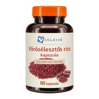 Caleido VÖRÖSÉLESZTŐS RIZS kapszula 60 db termékkép