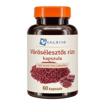 Caleido VÖRÖSÉLESZTŐS RIZS kapszula 60 db