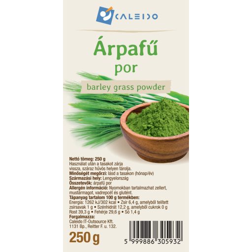 Caleido ÁRPAFŰ por 250 g címke