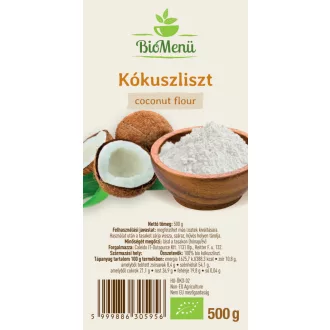 BioMenü BIO KÓKUSZLISZT 500 g termékkép