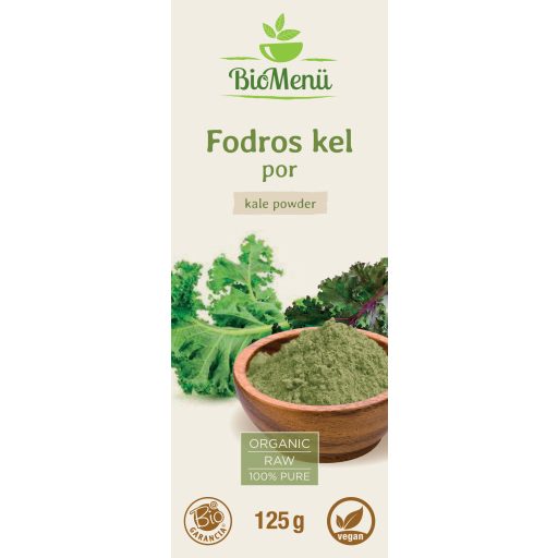 BioMenü BIO FODROS KEL por 125 g címke