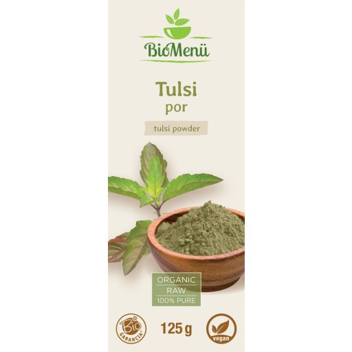 BioMenü BIO TULSI por 125 g címke