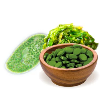 BioMenü BIO CHLORELLA és SPIRULINA ALGA tabletta 125 g termékkép