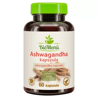 BioMenü BIO ASHWAGANDHA kapszula 60 db. termékkép