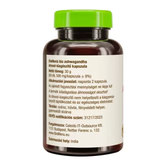BioMenü BIO ASHWAGANDHA kapszula 60 db termékkép