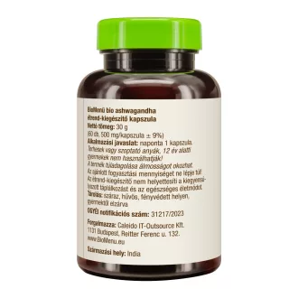 BioMenü BIO ASHWAGANDHA kapszula 60 db. termékkép
