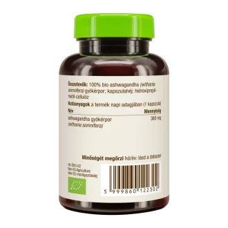 BioMenü BIO ASHWAGANDHA kapszula 60 db. termékkép