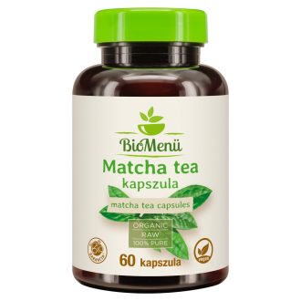 BioMenü BIO MATCHA TEA kapszula 60 db termékkép