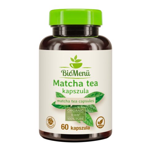 BioMenü BIO MATCHA TEA kapszula 60 db