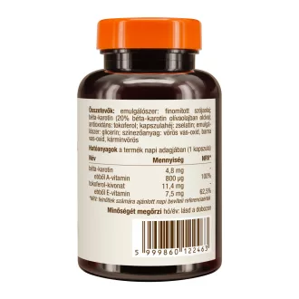 Caleido BÉTA-KAROTIN gélkapszula 90 db termékkép