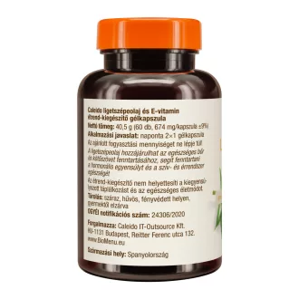 Caleido LIGETSZÉPEOLAJ + E-VITAMIN gélkapszula 60 db termékkép