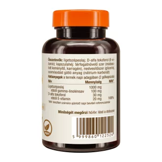 Caleido LIGETSZÉPEOLAJ + E-VITAMIN gélkapszula 60 db termékkép