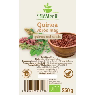 BioMenü BIO QUINOA vörös mag 250 g termékkép