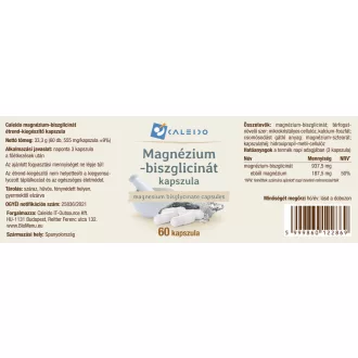 Caleido MAGNÉZIUM-BISZGLICINÁT kapszula 60 db termékkép