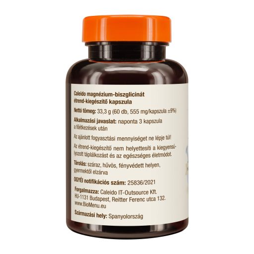 Caleido MAGNÉZIUM-BISZGLICINÁT kapszula 60 db termékkép bal