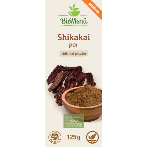 BioMenü BIO SHIKAKAI por 125 g címke