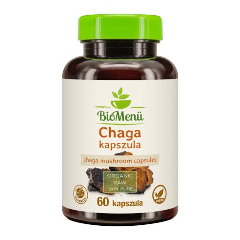 BioMenü BIO CHAGA gomba kapszula 60 db