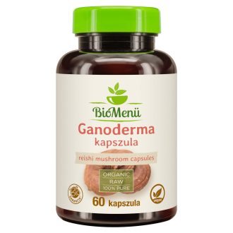 BioMenü BIO GANODERMA gomba kapszula 60 db termékkép