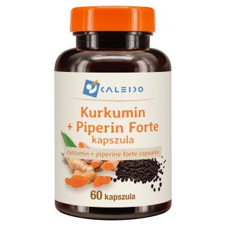 Caleido KURKUMIN + PIPERIN FORTE kapszula 60 db termékkép