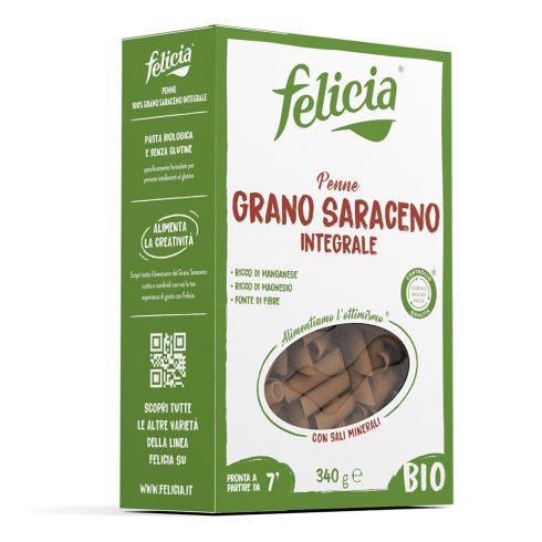 Felicia Bio hajdina penne gluténmentes tészta 250 g