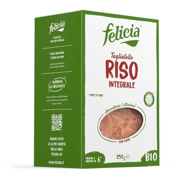   Felicia Bio barnarizs tagliatelle gluténmentes tészta 250 g