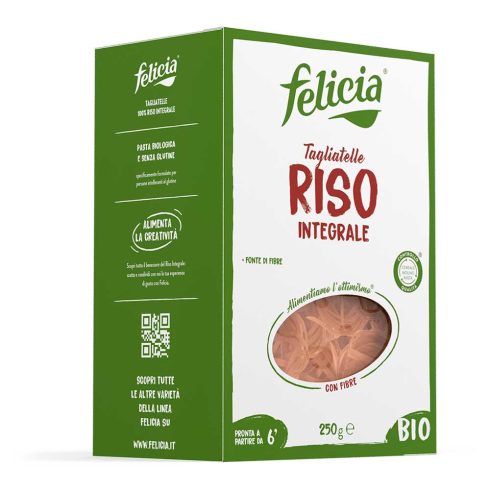 Felicia Bio barnarizs tagliatelle gluténmentes tészta 250 g