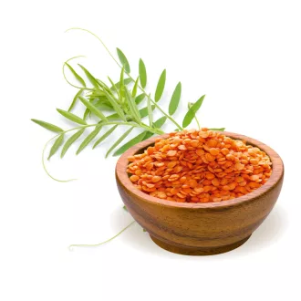 BioMenü BIO VÖRÖS LENCSE 500 g termékkép