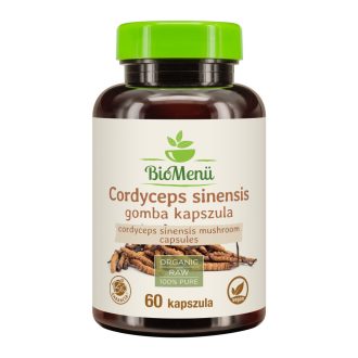 BioMenü BIO CORDYCEPS sinensis gomba kapszula 60 db termékkép