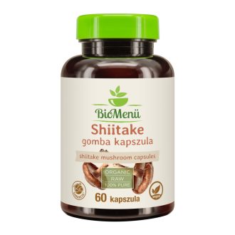 BioMenü BIO SHIITAKE gomba kapszula 60 db termékkép