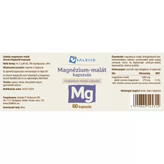 Caleido MAGNÉZIUM-MALÁT kapszula 60 db termékkép