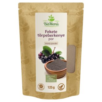 BioMenü BIO Fekete TÖRPEBERKENYE por 125 g termékkép