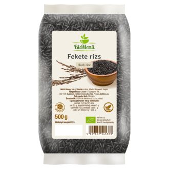 BioMenü BIO FEKETE RIZS 500 g termékkép